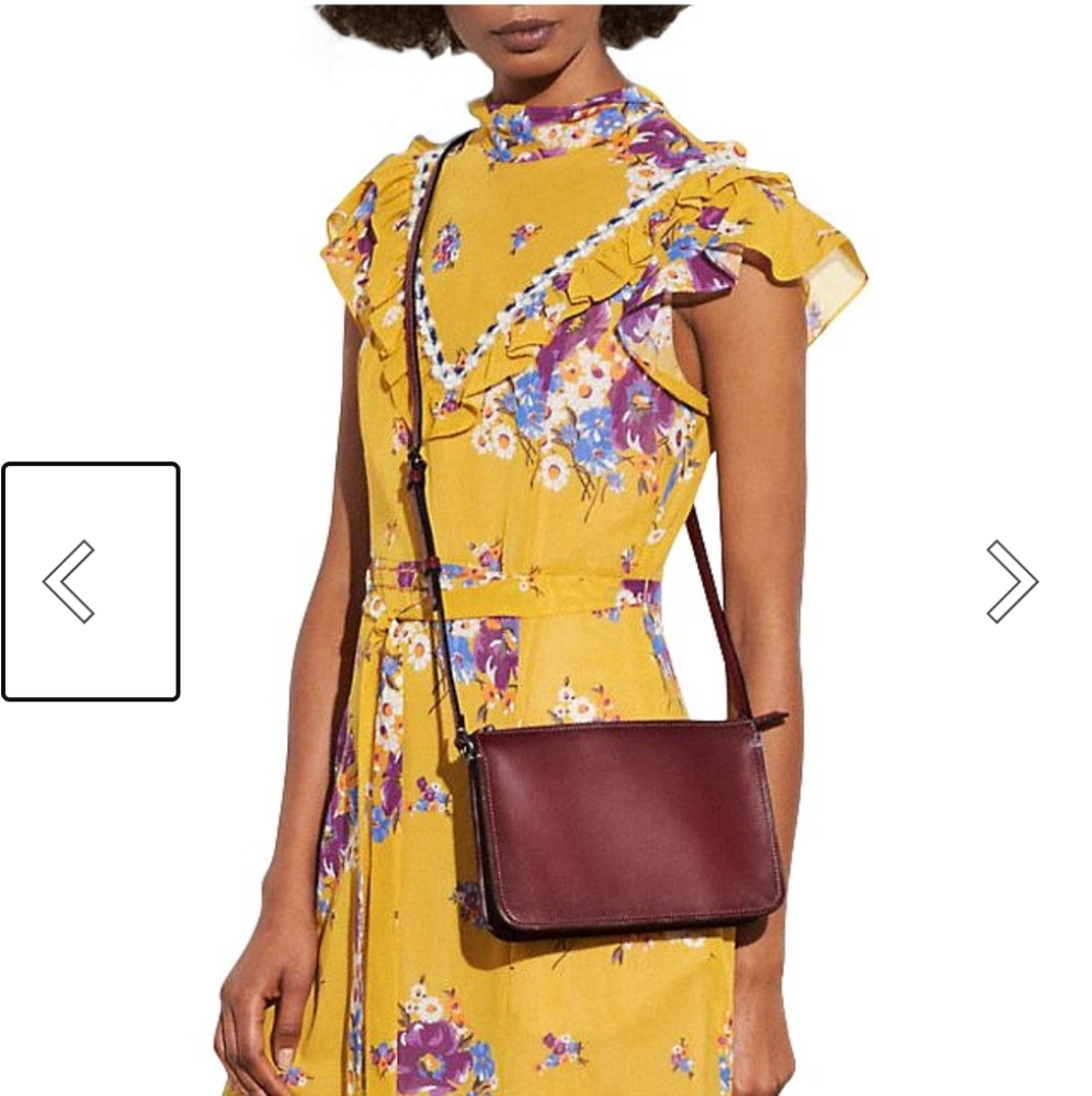 Coach Crossbody In Glove Tanned Leather